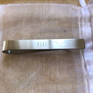 NWT Hawson men’s monogrammed with BR tie or money clip